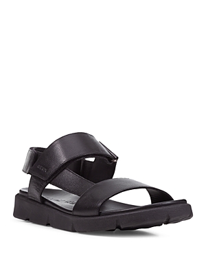 Shop Geox Men's Xand 2s1 Sandals In Black