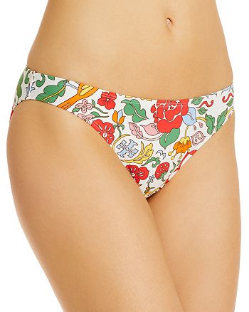 Tory Burch Printed Bikini Bottom | Bloomingdale's