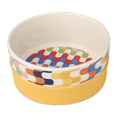 jonathan adler: now house for pets duo dog bowl, large