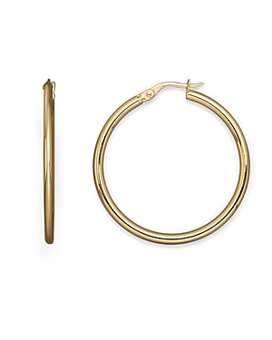 Roberto Coin 18K Yellow Gold Round Hoop Earrings