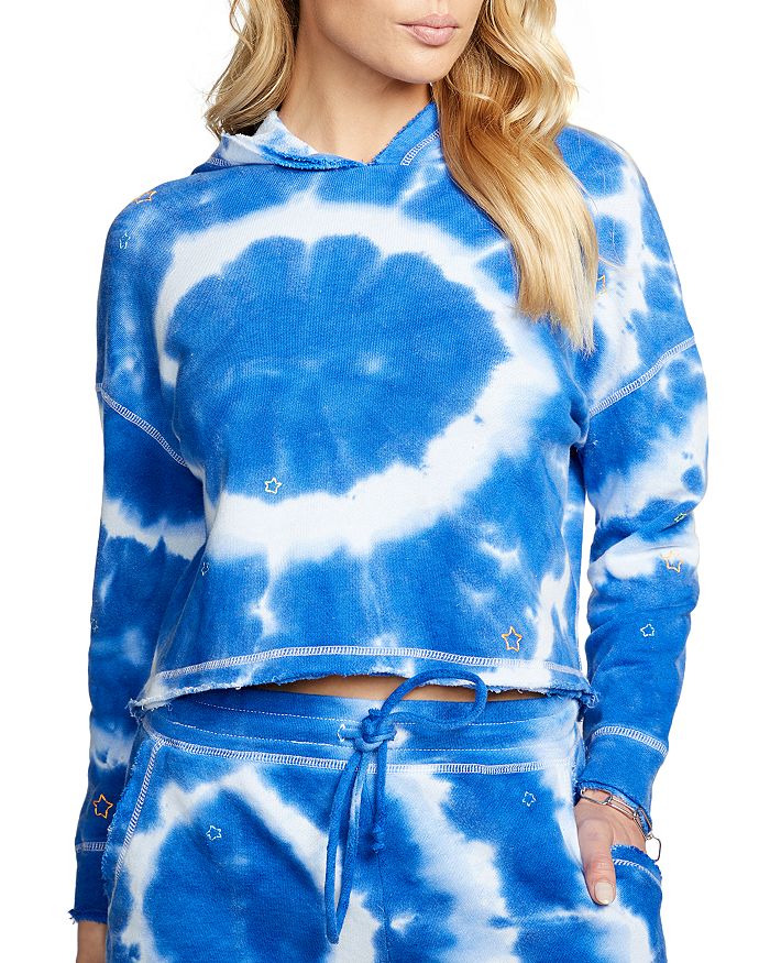 CHASER Star Embroidered Tie Dye Hoodie Bloomingdale s
