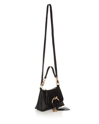 Joan Mini Leather & Suede Hobo