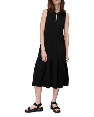 Whistles Tiered Jersey Midi Dress | Bloomingdale's Women