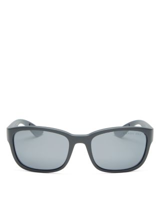 Prada Polarized Square Sunglasses, 57mm | Bloomingdale