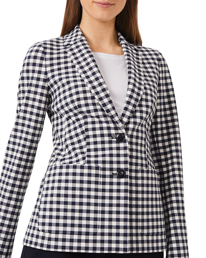 HOBBS LONDON Kelsie Gingham Blazer Bloomingdale s