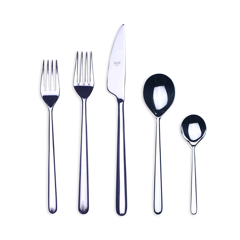 Mepra Dolce Linea 5-piece Place Setting In Silver