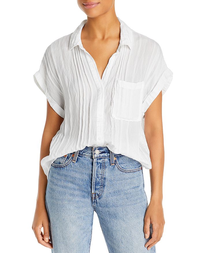 Bella Dahl Pintucked Shirt | Bloomingdale's