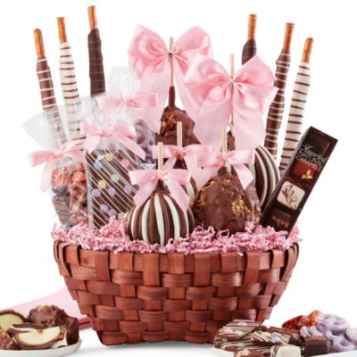 Mrs Prindables - Premium Spring Caramel Apple Gift Basket