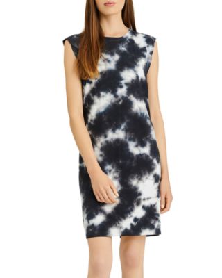 madewell tie dye t shirt dress