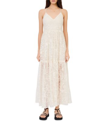 Maje Roliana Embroidered Organza Sun Dress | Bloomingdale's