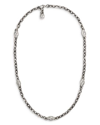 gucci link chain silver