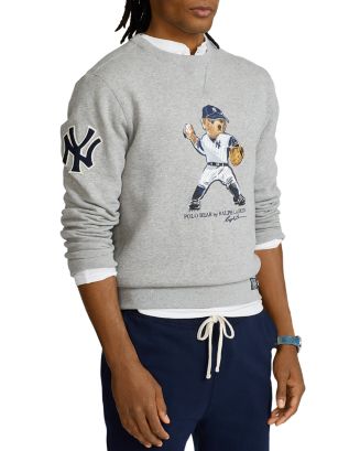 Ralph Lauren Polo Ralph Lauren Boys' New York Yankees Polo Bear Sweatshirt  - Big Kid