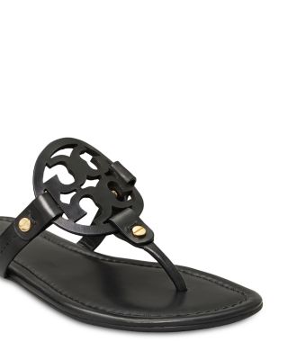 サンダル・ミュール TORY BURCH Women Sandals 154080 BLACK Amazon.com | Tory Burch Women's Jeweled Miller Flat Thong