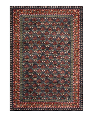 Rifle Paper Co Fiore Fio-02 Area Rug, 3'7 X 5'7 In Navy