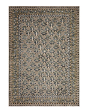 Rifle Paper Co Fiore Fio-02 Area Rug, 5' X 7'10 In Gray