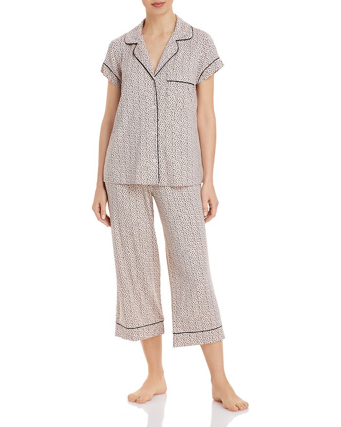Eberjey Gisele Printed Short Sleeve Pajama Set | Bloomingdale's