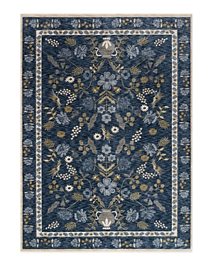 Rifle Paper Co Kismet Kis-03 Area Rug, 2' X 3'4 In Navy