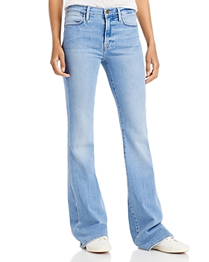 FRAME LE HIGH FLARED JEANS IN TROPIC,LHF793