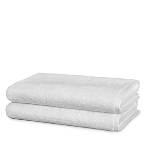 Shop Frette Simple Border Washcloth In White