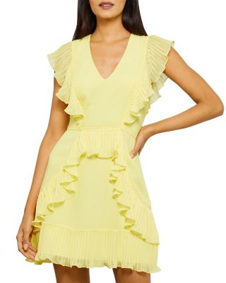 bcbg lime dress