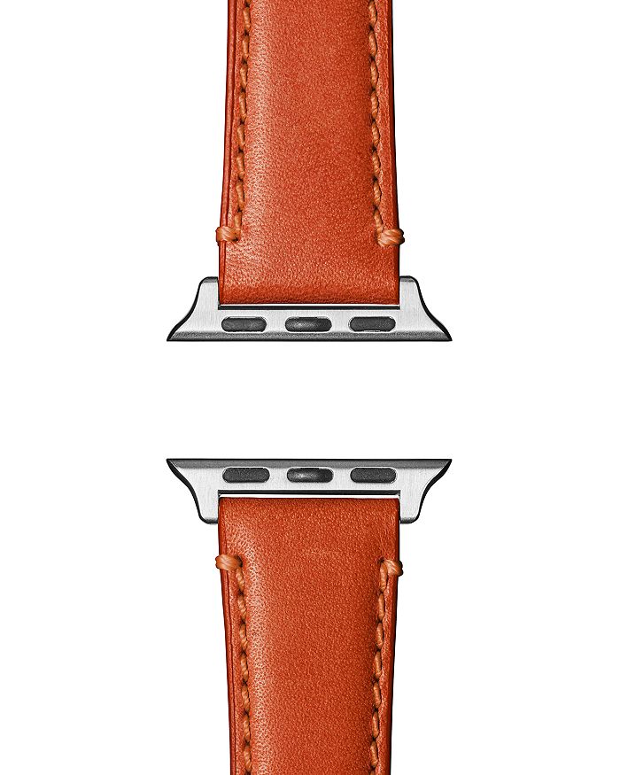 Shinola Calfino Leather Strap for Apple Watch Bloomingdale s