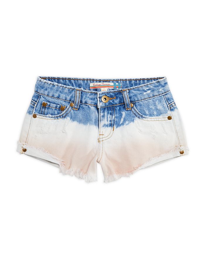 Vintage Havana Girls' Dip Dyed Denim Shorts Big Kid Bloomingdale's