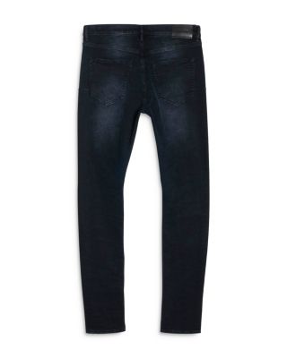 PURPLE brandデニム Purple Brand Skinny Fit Jeans in Raw Indigo | Bloomingdale's