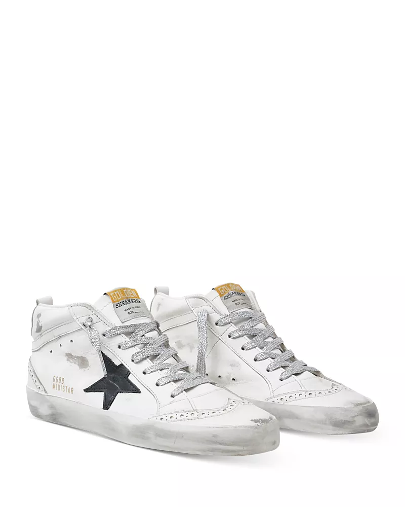 Golden Goose Deluxe Brand Women's Mid Star Mid Top Sneakers