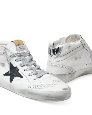 Deluxe Brand Women's  Mid Star Mid Top Sneakers