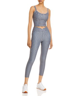 Year of Ours - Gingham Bralette & Leggings