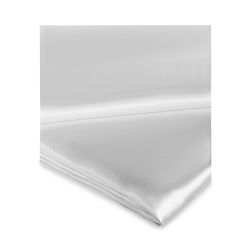 Gingerlily Silk Solid Euro Sham In White