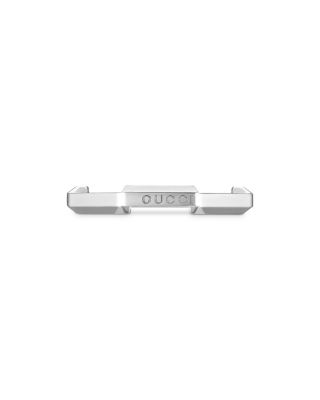 Gucci - 18K White Gold Link To Love Mirror Ring
