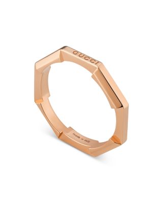 18K Rose Gold Link To Love Ring