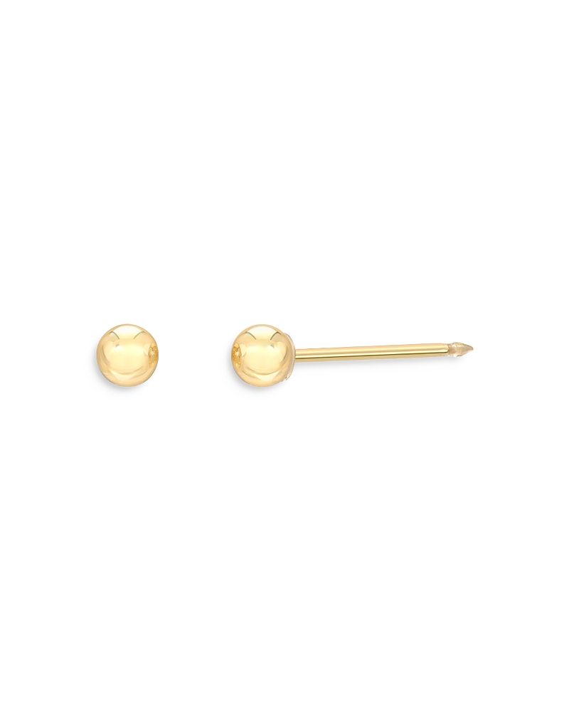 Zoe Lev 14K Yellow Gold Ball Stud Earrings