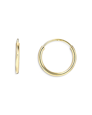 Zoe Lev 14K Yellow Gold Mini Thread Hoop Earrings