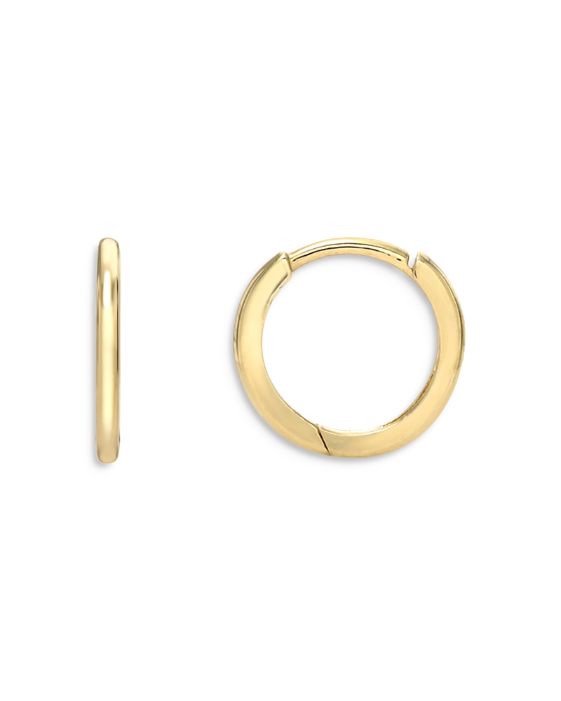Zoe Lev 14K Yellow Gold Small Huggie Hoop Earrings