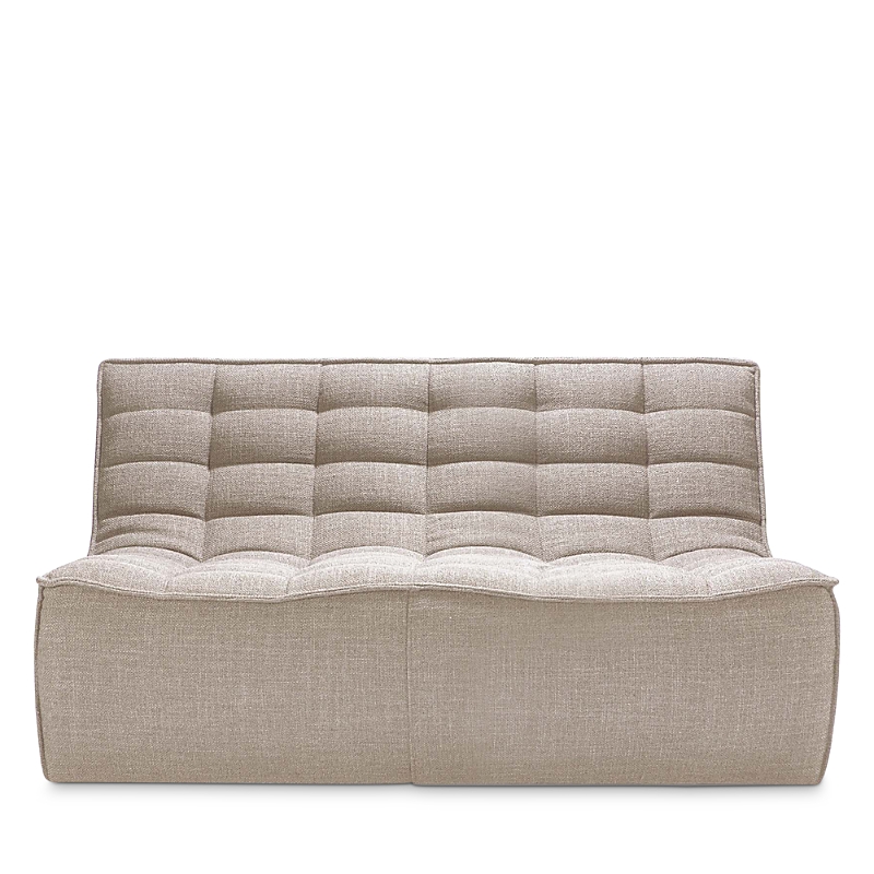 Ethnicraft N701 Two Seat Sofa Sectional In Beige