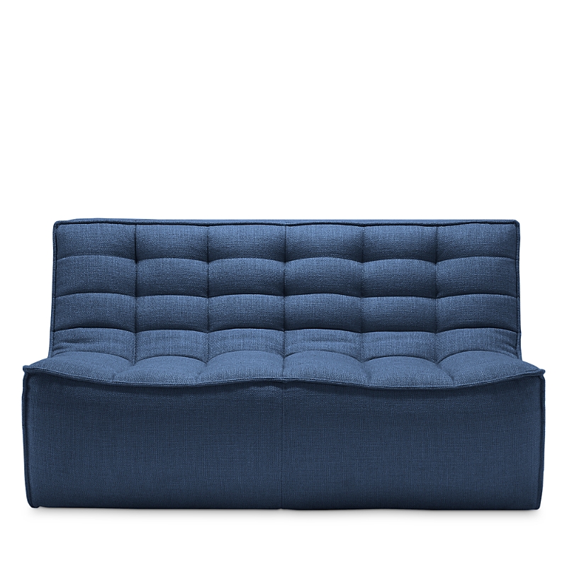 Shop Ethnicraft N701 Two Seat Sofa Sectional In Blue
