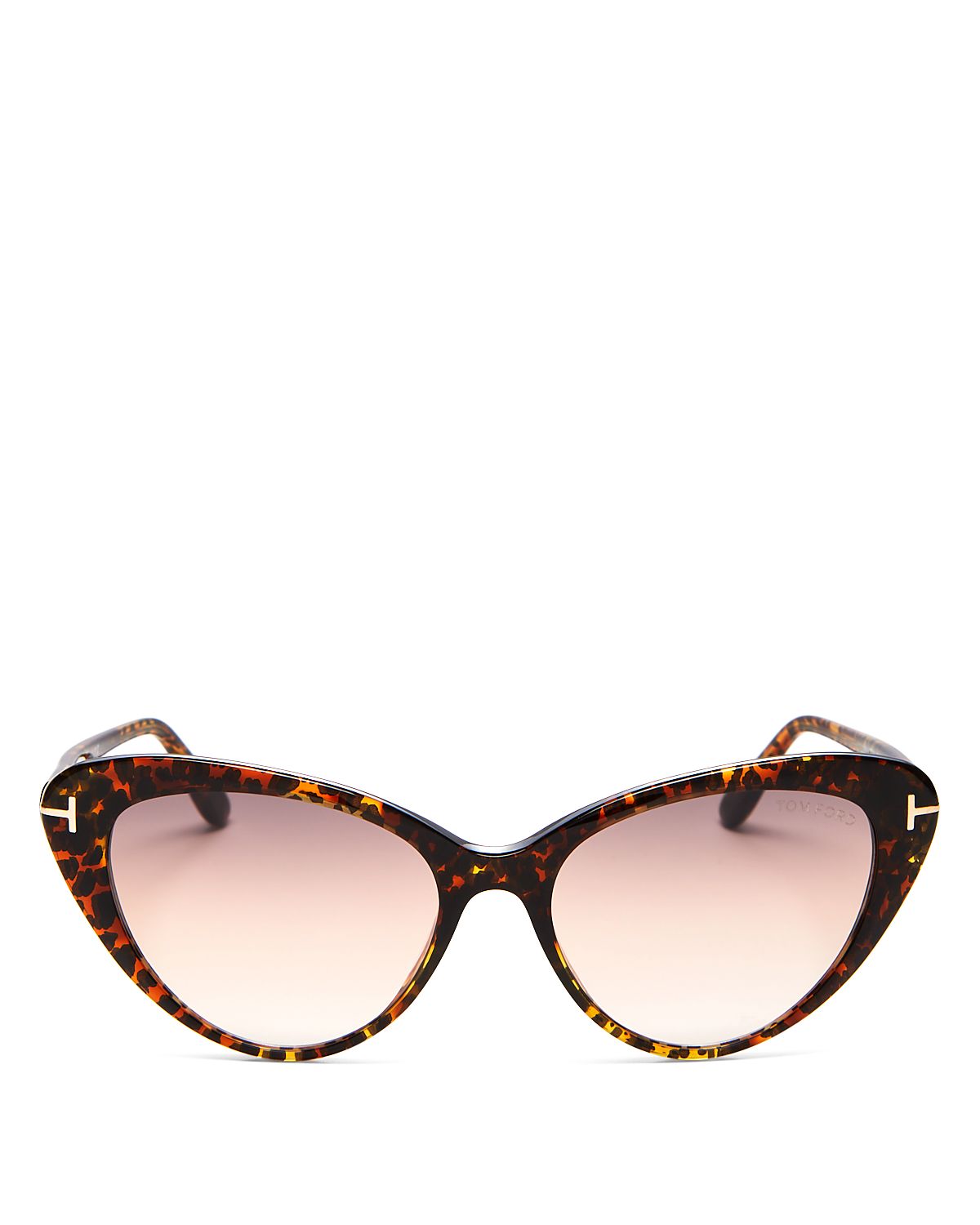 Tom Ford Harlow Cat Eye Sunglasses, 56mm