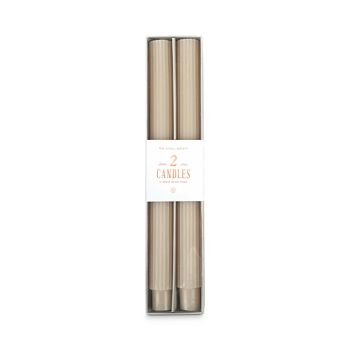 The Floral Society - 10" Taper Candles, Set of 2