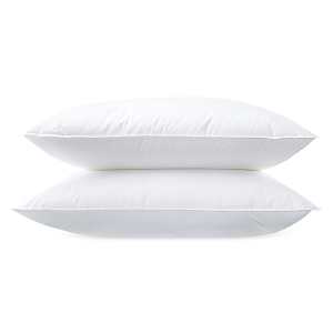 Shop Matouk Chalet Firm Pillow, King In White