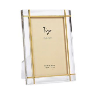 Tizo Lucite Frame with Gold Tone Inlay Collection