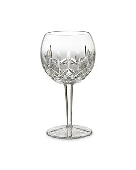 Waterford Irish Crystal White Wine Glasses 7” “Lismore” (item