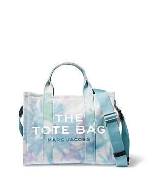Marc Jacobs The Tote Bag Tie Dye Small Traveler Tote In Blue Multi
