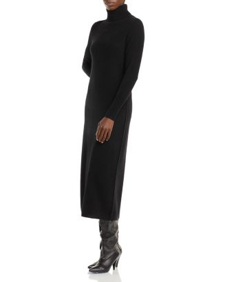 Black maxi outlet turtleneck dress