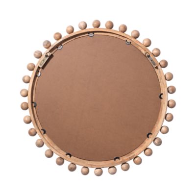 Brighton Round Wood Mirror