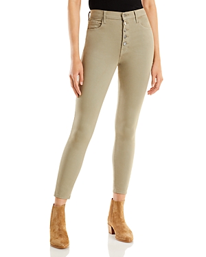 J Brand Lillie High Rise Cropped Skinny Jeans