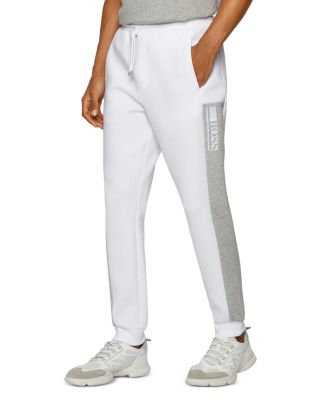 hugo boss white joggers