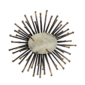 Shop Kim Seybert Flare Napkin Rings, Set Of 4 In Gold/black