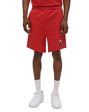 Helmut Lang Figure Bermuda In Red